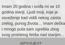 ISPOVIJEST: Imam 20 godina ali volim starije muškarce